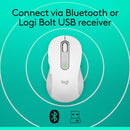Logitech Signature M650 Wireless Mouse – Off-White