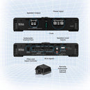 BOSS Audio Systems R1100M Riot Series Car Audio Subwoofer Amplifier