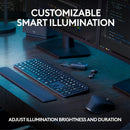 MX Keys S Bluetooth Combo - MX Keys S Keyboard, MX Master 3S Mouse, MX Palm Rest - Black English