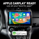Planet Audio P100CPA Car Stereo - Apple CarPlay, Android Auto, Single Din, 10.1 Inch Touchscreen, Bluetooth, No CD DVD Player, AM/FM Radio Receiver