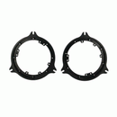 Metra 82-7400 6'' to 6.75'' Speaker Adapters for Select Toyota and Lexus Models – Durable, Easy Installation