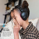 JLab JBuddies Pro Over-Ear Bluetooth Wireless Kids' Headphones - Black/Pink