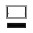 Metra 99-9606G Porsche 911 (997) S/DDin Dash Kit (Grey) ('05 - '08)