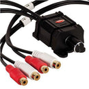 Axxess Universal Bass Knob AXLLC Universal Remote Level Control with Female RCA Audio Interconnect