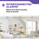 Kidde DETECT Combination Smoke & Carbon Monoxide Alarm, with 10-Year Backup Battery and Voice Alerts