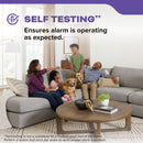 Kidde DETECT Combination Smoke & Carbon Monoxide Alarm, with 10-Year Backup Battery and Voice Alerts