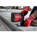 Milwaukee 3510-21 Tool Green 100 ft. 3-Point Rechargeable Laser Level with REDLITHIUM Lithium-Ion USB Battery and Charger