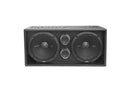 Memphis Audio SRXPE10D4T SRX Pro Dual 10" Chuchero Car Enclosure w/Tweeters+LED