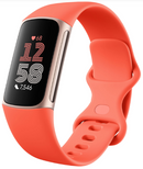Fitbit Charge 6 Fitness Tracker with GPS, Heart Rate & Sleep - Coral/Gold
