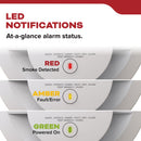 Kidde 20SA10-CA DETECT Smoke Alarm, Hardwired with 10-Year Backup Battery