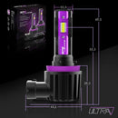 BPS Lighting H8 / H9 / H11 UltraV Series LED Headlight Bulbs 10000 Lumens