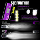 BPS Lighting H8 / H9 / H11 UltraV Series LED Headlight Bulbs 10000 Lumens
