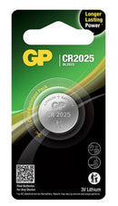 GP Lithium Cell Batteries (CR2025 - 3 Volt)