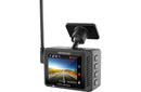 Kenwood DRV-A610WDP Compact 4K HD dash camera with 2" display, Wi-Fi, and GPS — includes rear-view cam