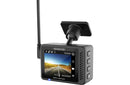 Kenwood DRV-A610WDP Compact 4K HD dash camera with 2" display, Wi-Fi, and GPS — includes rear-view cam