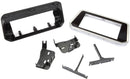 Metra 95-7638 Dash Kit Fits 2020-up Nissan Sentra models — select double-DIN radios (Black w/Silver trim)