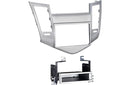 Metra 99-3011S Dash Kit Fits 2011-16 Chevrolet Cruze — single- or double-DIN (Silver)