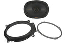 Kicker 51KSC6904 KSC690 6x9-Inch (160x230mm) Coaxial Speakers w/ 1-Inch (25mm) tweeters, 4-Ohm