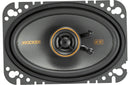 Kicker KSC460 4x6-Inch (100x160mm) Coaxial Speakers w/.5-Inch (13mm) tweeters, 4-Ohm