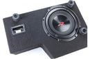 Alpine R2-DB8V-TRK Halo Series 8" ported dual subwoofer enclosure with two 8" R2-Series subwoofers