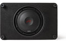 Alpine RS-SB12 Halo R-Series sealed enclosure with 12" 2-ohm shallow-mount subwoofer
