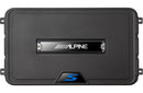 Alpine SS-SB10 S-Series shallow sealed downward-firing enclosure with 10" 2-ohm subwoofer