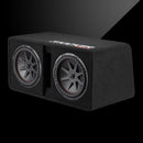 Kicker 52DCVR122 CompVR 12" (30cm) Dual subwoofers in Vented Enclosure, 2-Ohm, 1800 Watts