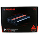 Memphis Audio MJP1000.1 MOJO Pro mono subwoofer amplifier — 1000 watts RMS x 1 at 1 ohm