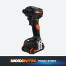 Nitro WX265L 20V Brushless Compact 1/4" Impact Driver