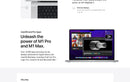 Apple MacBook Pro 16" (2021) - Space Grey (Apple M1 Pro Chip / 512GB SSD / 16GB RAM) - English