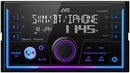 JVC 2-Din Digital Media 2-Line VA LCD Display AV Receiver with Bluetooth - Bass Electronics