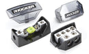 Kicker PKD4 4-Gauge dual amplifier power wiring kit - Bass Electronics
