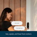 Arlo Video Doorbell | HD Video, Weather-Resistant, 2-Way Audio | Motion Detection and alerts | Compatible with Alexa | (AVD1001) - Bass Electronics
