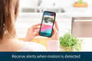 Arlo Essential Spotlight Camera - 1 Pack - Wireless Security, 1080p Video, Color Night Vision, 2 Way Audio, Wire-Free, Direct to WiFi No Hub Needed, Works with Alexa, White - VMC2030 - Bass Electronics