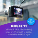 Nextbase 322GW Full HD 1080p Dash Cam with 2.5" LED HD IPS Touch Screen & Wi-Fi