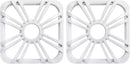 Kicker 11L710GLW 10-Inch (25cm) Square Subwoofer Grille, LED, White - Bass Electronics