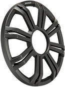 Kicker 45KMG12C KMG12 12-Inch (30cm) Grille for KM12 and KMF12 Subwoofer, LED, Charcoal - Bass Electronics