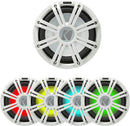 Kicker 45KMG12W KMG12 12-Inch (30cm) Grille for KM12 and KMF12 Subwoofer, LED, White - Bass Electronics