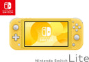 Nintendo Switch Lite (Yellow) – Handheld Gaming Console with Built-In Controls