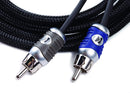 Kicker 46QI22 Q-Series Interconnect, 2-ch RCA Cable, 2m - Bass Electronics