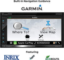 Kenwood DNX577S 6.8" Navigation Receiver – Garmin GPS, CarPlay, Android Auto, Bluetooth