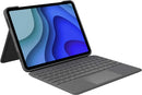 Logitech Folio touch Keyboard Case for iPad Pro 11" (2nd/3rd Gen)/Air - Grey - Bass Electronics