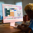 Apple iMac 24" (Spring 2021) - Silver (Apple M1 Chip / 8-Core GPU / 256GB SSD / 8GB RAM) - English - Bass Electronics