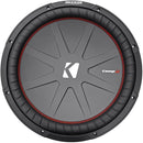 Kicker CompR 12-Inch (30cm) Subwoofer, DVC, 4-Ohm, 500W - Bass Electronics
