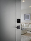 Weiser Obsidian Keyless Touchscreen Door Lock, Iron Black Finish