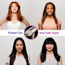 Shark HD102C Blow Dryer HyperAIR Fast-Drying with IQ 2-in-1 Concentrator, Ionic, No Heat Damage, for All Hair Types, Stone - Bass Electronics