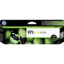 HP 971XL Yellow High Yield Original Ink Cartridge (CN628AM) - Bass Electronics