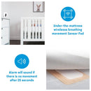 Angelcare Baby Monitor with 4.3” Touchscreen Display and Wireless Breathing Sensor Pad (AC417) - Bass Electronics