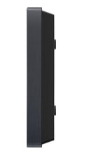 eufy Security Wired 2K Video Doorbell, w/Chime Wireless Wi-fi Compatibility Smart Video Doorbell in Black - Bass Electronics