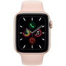 Apple Watch Series 5 (GPS+Cell) 44mm Gold Aluminum w/ Pink Sand Sport Band - Bass Electronics